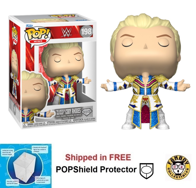 Funko POP WWE The American Nightmare Cody Rhodes #198